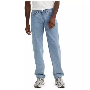 Men's Light Blue 550 Relaxed Fit With Tampered Leg Size 36 Waist